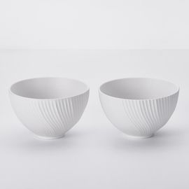 [NEOFLAM] Set of 2 RONDA Ceramic Bowls for Pasta Ramen Noodle Pho-Dishwasher & Microwave Safe, Salad Bowls, Bowls, Rice Bowls, Soup-Made in Korea